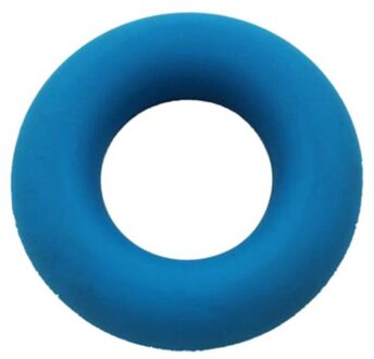 Silicagel Draagbare Hand Grip Aangrijpende Ring Carpaal Expander Vinger Trainer Grip Sterkte Revalidatie Pow Stress Ring Bal Blauw