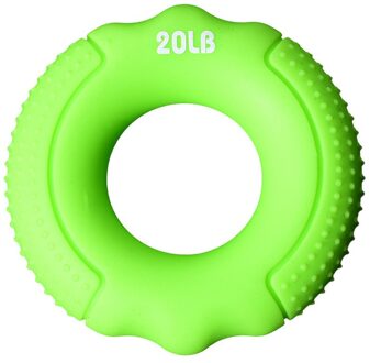 Silicagel Draagbare Hand Grip Aangrijpende Ring Carpaal Expander Vinger Trainer Grip Sterkte Revalidatie Pow Stress Ring Bal zwart