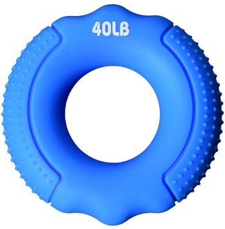 Silicagel Draagbare Hand Grip Aangrijpende Ring Carpaal Expander Vinger Trainer Grip Sterkte Revalidatie Stress Ring Bal Beige