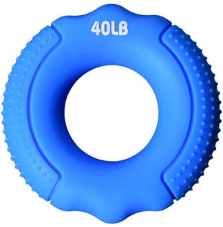 Silicagel Draagbare Hand Grip Aangrijpende Ring Carpaal Expander Vinger Trainer Gripper Sterkte Revalidatie Pow Stress Ring Bal Oranje