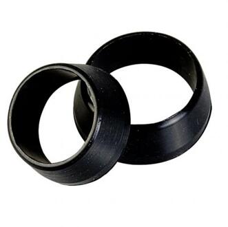 Silicagel Mtb Zadelpen Waterdichte Ring Mountain Mtb Road Fiets Zadelpen Stofkap Beschermhoes Fietsen Accessoires zwart / L