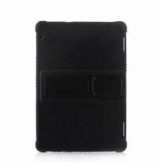 Silicon Case Voor huawei mediapad T5 AGS2-W09/L09/L03/W19 10.1 "Tablet stand cover voor huawei mediapad T5 10 Soft case zwart