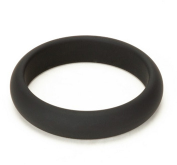 Silicone 55mm Ring - Zwart