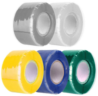 Silicone Adhesive Seal Tape Garden Water Pipeline Transparent High-pressure Self-adhesive Tape Repair Self-melting Repair Tape