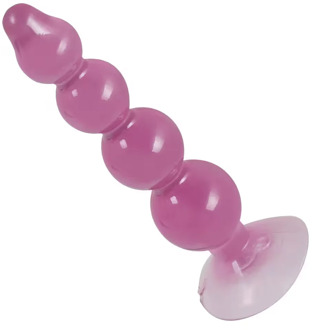 Silicone Anaal Kralen - Anal Beads Zwart