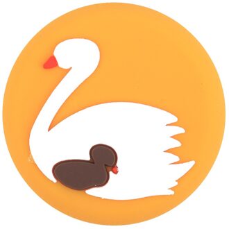 silicone anticollision pad cartoon mute thickened wall door handle anti-collision pad door safe insurance protection sticker MULTI