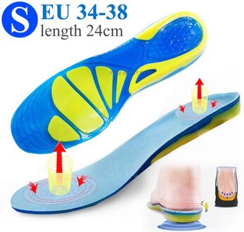 Silicone Antislip Gel Soft Sport Inlegzolen Masseren Binnenzool Orthopedische Voetverzorging Voor Voeten Schoenen Zool Schokabsorptie pads