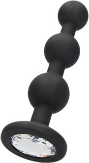 Silicone Beaded Diamond Buttplug