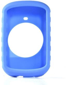 Silicone Bescherm Case Cover Skin voor Fietsen GPS Garmin Edge 530/830 Accessoires Blauw
