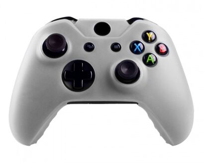 Silicone Beschermhoes Skin voor Xbox One (S) Controller - Transparant