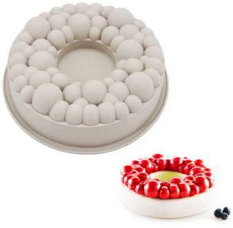 Silicone Cake Mold Cherry Bubble Crown Shape Mold Chocolate Mousse Mould Baking Decorating Tools Bakeware Accessories