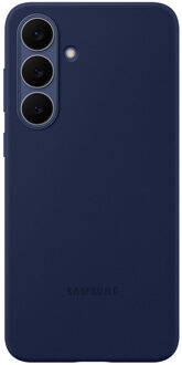 Silicone Case voor Galaxy S25 FE Telefoonhoesje Blauw