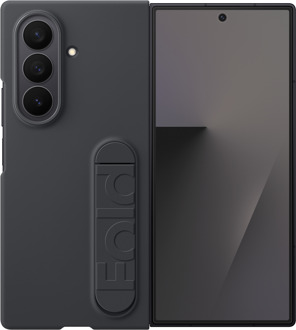 Silicone Case voor Samsung Galaxy Z Fold7 5G Telefoonhoesje Zwart