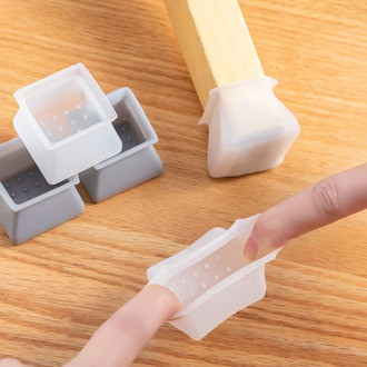 Silicone Chair Legs Caps Set Universal Table And Chair Foot Cover Protector Chair Protection Mat Stool Mute Table Leg Caps