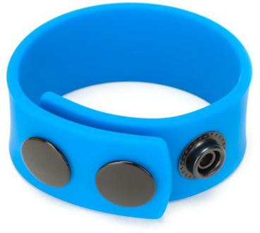 Silicone Cock Strap - Donkerblauw