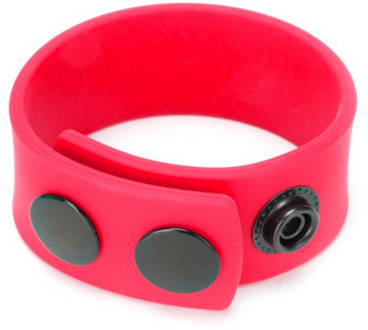 Silicone Cock Strap - Rood