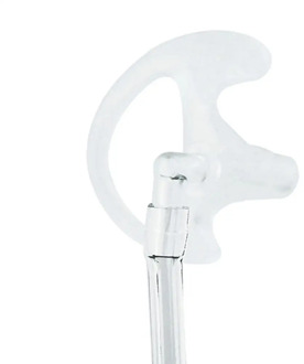 Silicone Ear Bud for Covert Acoustic Tube Earpiece for Two-way Radio for tube headset walkie talkie earbuds radio microphone