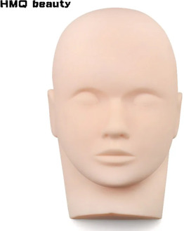 silicone eyelash grafting model professional head eyelash extension makeup exercise model training head tool