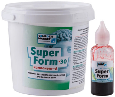 Silicone for super form forms 30 (1,025 kg)