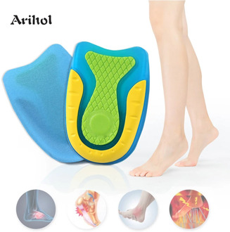 Silicone Gel Heel Cups For Heel Spurs Plantar Fasciitis Ankle Pain Heel Cushion Shoe Inserts Insole Pad
