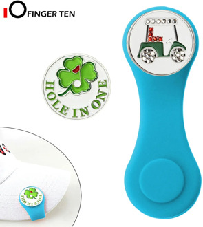 Silicone Golf Hat Clip Ball Marker Holder 1Hat Clip with 2 Ball Markers Strong Magnetic Attach to Pocket Edge Belt Gift