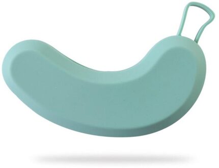 Silicone Ice Cube Mold Banaan Vormige Met Deksel Ice Tray Mold Pudding Mould Party Bar Koud Gereedschap Keuken Gadget Licht Groen