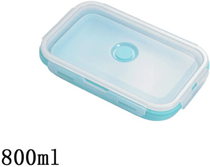 Silicone Inklapbare Magnetron Bento Lunchbox Draagbare Gezonde Materiaal Lunchbox Voedsel Opslag Container Foodbox 1 Pc/3 Pc G224620A
