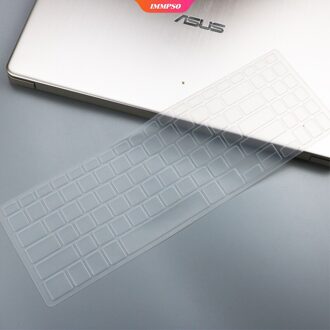 Silicone Laptop Keyboard Cover Protector Skin Voor Asus YX560UD X507 15.6 Inch Notebook Beschermende Film Protector Sticker doorzichtig