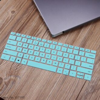Silicone Laptop Keyboard Cover Protector Voor Dell XPS13 Xps 13 9310 9300 13.3 " / Dell Xps 15 9500 XPS15 15.6 Inch Skyblue