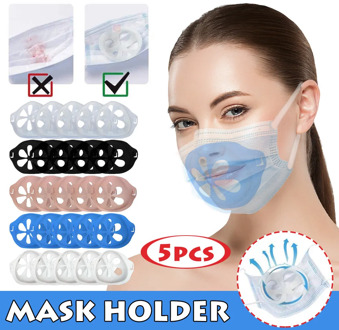 Silicone Mask Holder Increases Breathing Space To Help Breathe Smoothly Fixed Extended Comfortable Face Mask DIY Accessories