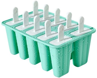 Silicone Mold Popsicle Mallen 10 Stuks Siliconen Ijs Mallen Lade Bakvorm Herbruikbare Release Ice Cube Maker Ijs mold 02
