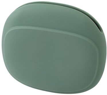 Silicone Oortelefoon Tas Draagbare Lijn Charger Cable Organizer Draad Data Houder Usb Opbergdoos Portemonnee Tas Bureau Accessoires groen