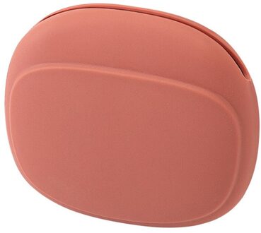 Silicone Oortelefoon Tas Draagbare Lijn Charger Cable Organizer Draad Data Houder Usb Opbergdoos Portemonnee Tas Bureau Accessoires rood