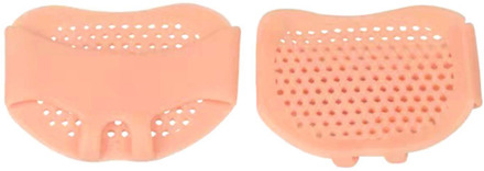 Silicone Padded Voorvoet Inlegzolen Antislip Bescherm Pad Gel Inlegzolen Ademend Gezondheidszorg Schoen Binnenzool Hoge Hak Schoen Insert huid