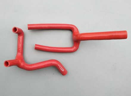 Silicone Radiator Slang Kit Voor Husqvarna CR125 WR125 CR/WR 125 2006 Husky 2007 06 wit