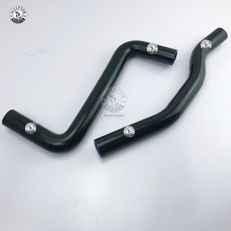 Silicone Radiator Slang Voor Toyota Celica GT4 Gt-Vier ST205 3S-GTE Turbo 94-99 Rood/Blauw/zwart K8-137 zwart