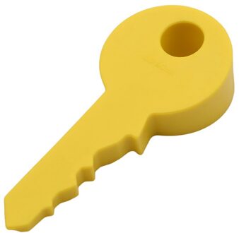 Silicone Rubber Kid Baby Veilig Deurstopper Leuke Sleutel Stijl Home Decor Vinger Veiligheid Bescherming Wedge Geel
