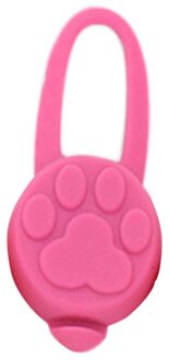 Silicone Rubber Led Huisdier Kraag Lichten Nacht Veiligheid Hond Kat Kraag Gloeiende Lichtgevende Hanger nee.6