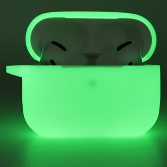 Silicone Shock Proof Beschermhoes Houder Shell Cover Glow In The Dark Voor Apple Airpods Pro Draadloze Oortelefoon Accessoires 02