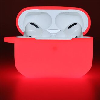 Silicone Shock Proof Beschermhoes Houder Shell Cover Glow In The Dark Voor Apple Airpods Pro Draadloze Oortelefoon Accessoires 04
