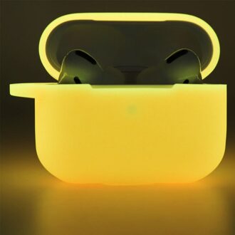 Silicone Shock Proof Beschermhoes Houder Shell Cover Glow In The Dark Voor Apple Airpods Pro Draadloze Oortelefoon Accessoires 06