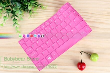 Silicone Toetsenbord Cover Skin Protector Voor Acer Aspire V13 V 13 Touch V3-372T E11 E3-111 ES1-331 E3-112 Es1-111M V3-331 V3-371 allrose