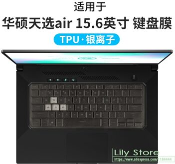 Silicone Toetsenbord Cover Skin Protector Voor Asus Tuf Dash F15 FX516 FX516PR FX516PM FX516P FX516 Pr Pm Laptop TPU