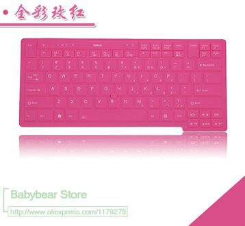 Silicone Toetsenbord Cover Skin Protector Voor Lenovo IBM Thinkpad X220 T420 T420i T420S T520 T520i W520 allrose
