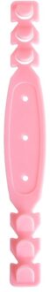 Silicone Verstelbare Anti-Slip Masker Oor Grips Extension Gezicht Gesp Houder Aanpassing Masker Uitbreiding Riem Voor Maskers Dragen Roze