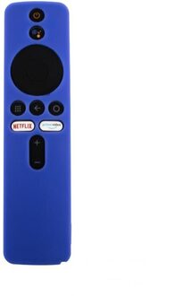 Siliconen Afstandsbediening Case Voor Xiaomi Mi Box S/4X Mi Afstandsbediening Tv Stick Cover Voor Xiaomi Zachte Vlakte afstandsbedieningen Controle Protector pruim