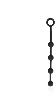 Siliconen Anale Ballen - Klein - Zwart