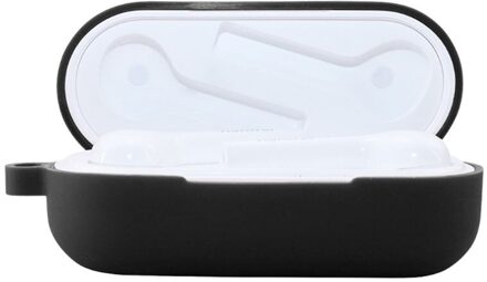 Siliconen Anti-Slip Beschermhoes Oortelefoon Case Voor Huawei Freebuds Lite zwart