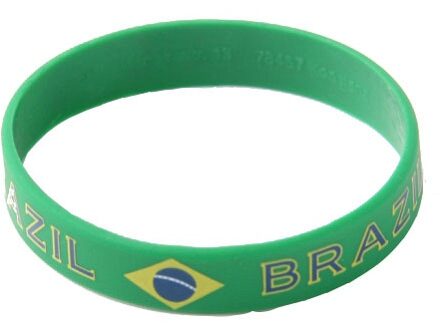 Siliconen armband Brazilie volwassenen