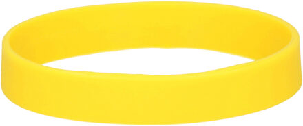 Siliconen armband geel